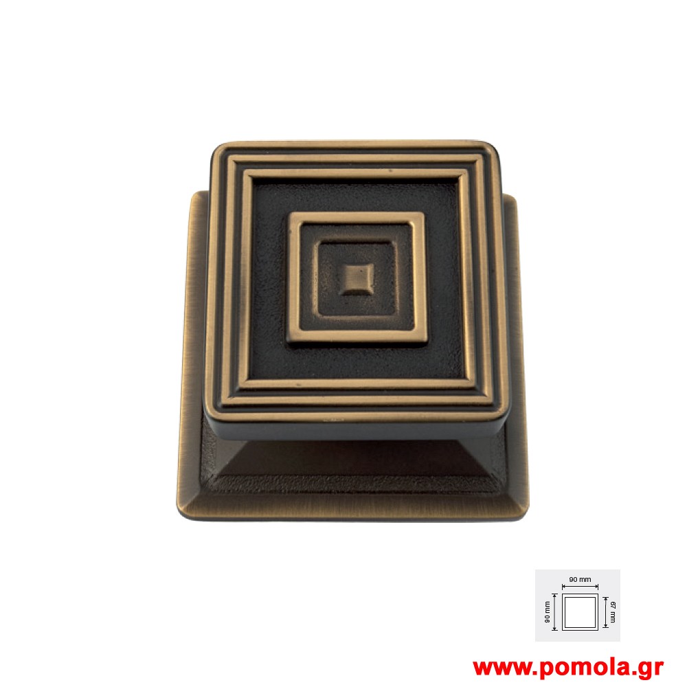 635 Πομολο Εξωπορτας Ιταλιας GOLD