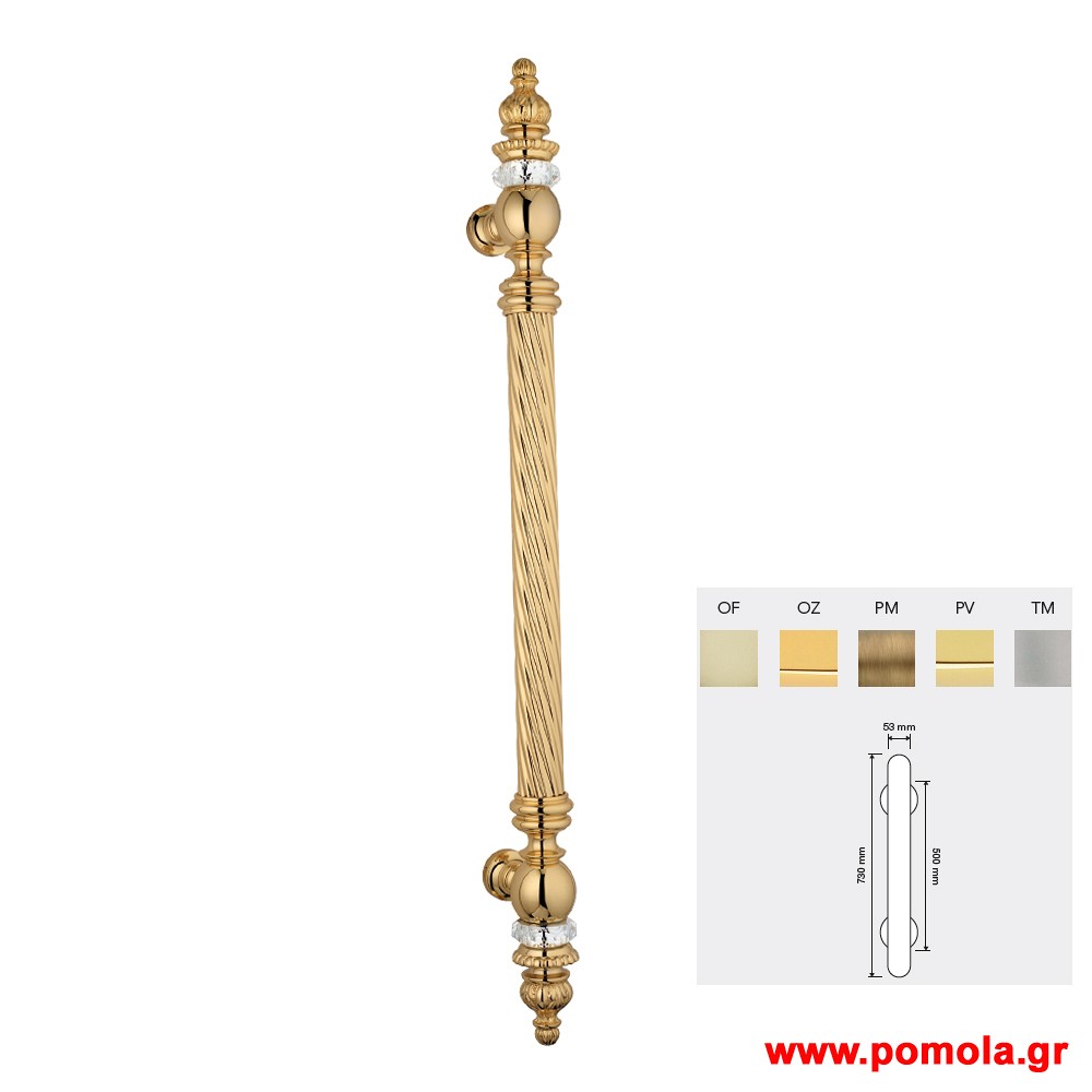 738 Λαβη Εξωπορτας Ιταλιας GOLD