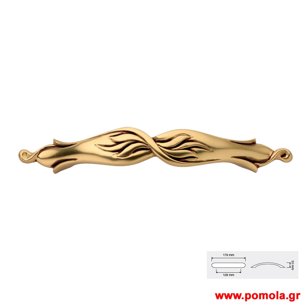 748 Λαβη Επιπλου Ιταλιας GOLD