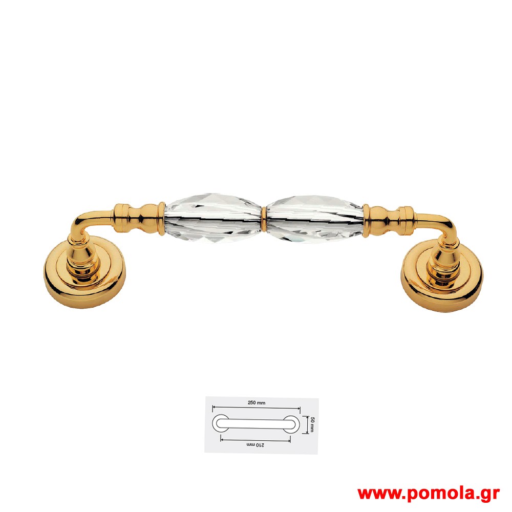 789 Λαβη Εξωπορτας Ιταλιας GOLD