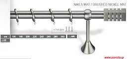 003 Κουρτινοβεργα economic Φ25 ινοξ