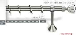 028 Κουρτινοβεργα economic Φ25 ινοξ