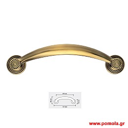 585 Λαβη Εξωπορτας Ιταλιας GOLD