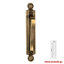 586 Λαβη Εξωπορτας Ιταλιας GOLD