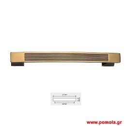 637 Λαβη Εξωπορτας Ιταλιας GOLD