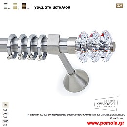 271 Κουρτινοβεργα Φ 25