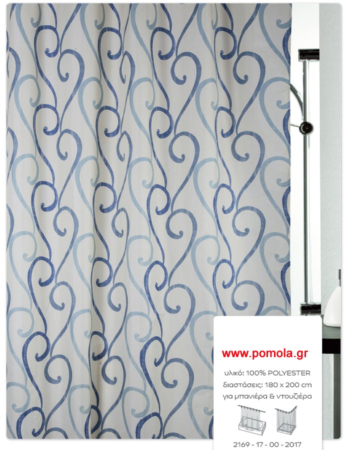 439 Κουρτίνα μπάνιου