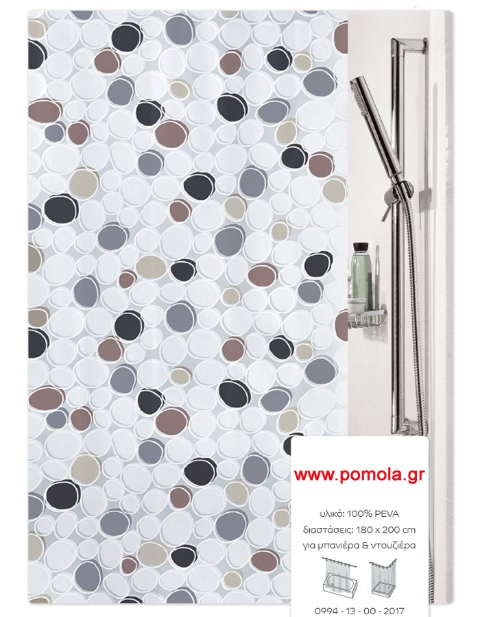 254 D κουρτίνα μπάνιου
