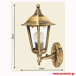 129 Φαναρια Φωτιστικα Ορειχαλκινα Μπρουτζινα