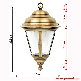 133 Φαναρια Φωτιστικα Ορειχαλκινα Μπρουτζινα