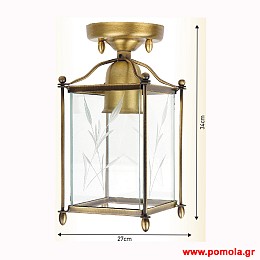 158 Φαναρια Φωτιστικα Ορειχαλκινα Μπρουτζινα