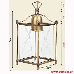 161 Φαναρια Φωτιστικα Ορειχαλκινα Μπρουτζινα