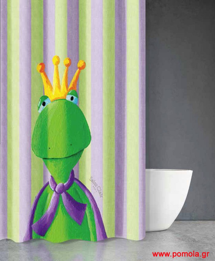 737 Κουρτίνα μπάνιου με εκτύπωση