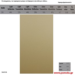 341 Υφασμα για ρολλερ και Πανελ ΒΡΑΔΥΚΑΥΣΤΟ