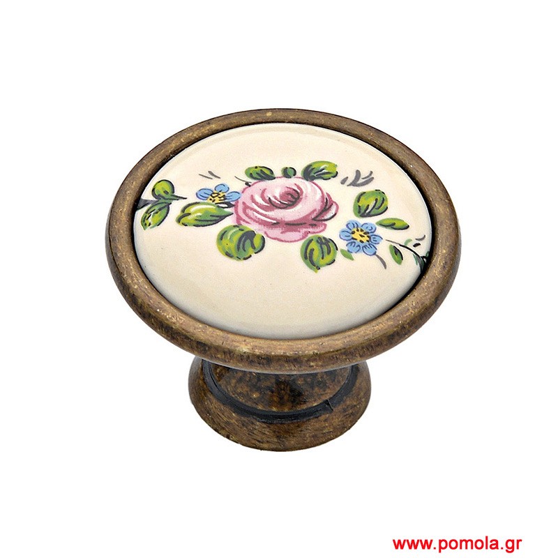 384 Πομολο ρουστικ πορσελανης