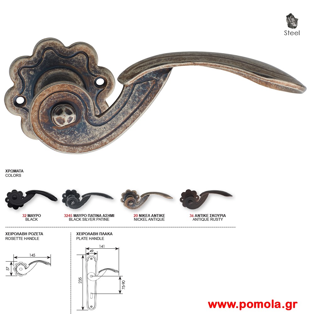 1317 Πομολο πορτας Κασιτερος νικελ αντικε