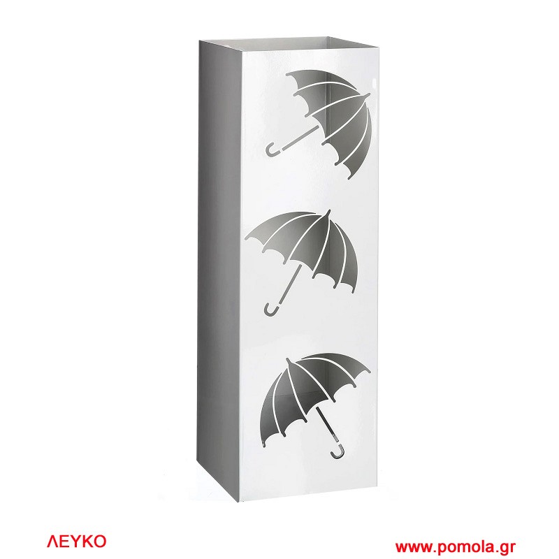 069 Ομπρελοθήκη Λευκή