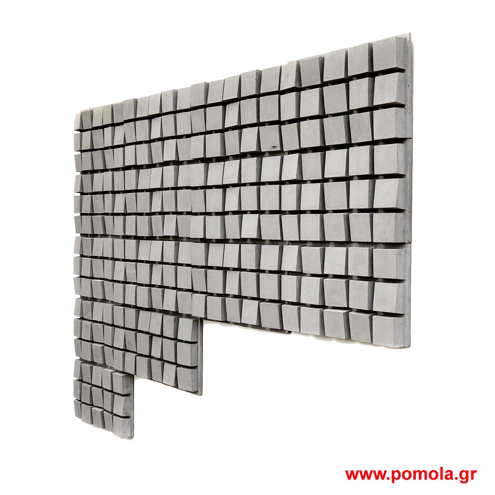 014 Διακοσμηση με πανελ απο τσιμεντο μπετον