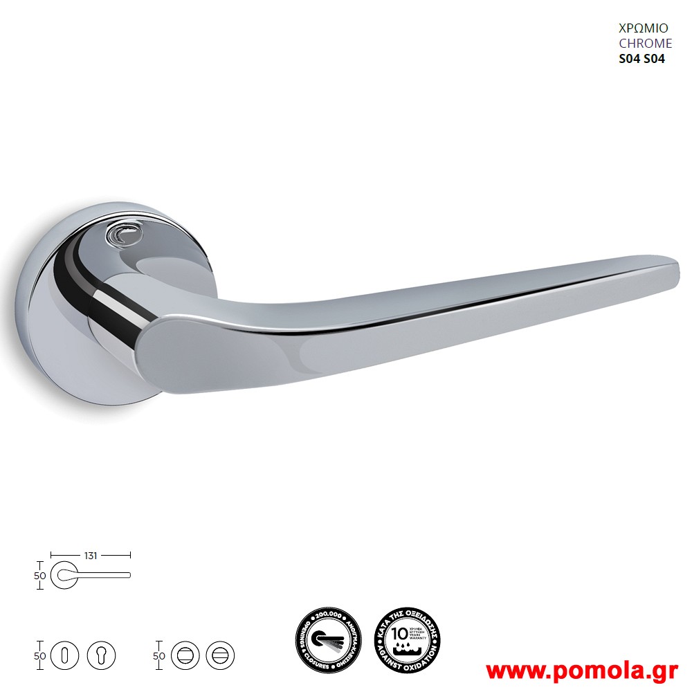 1479 Πομολο Πορτας Χρωμιο
