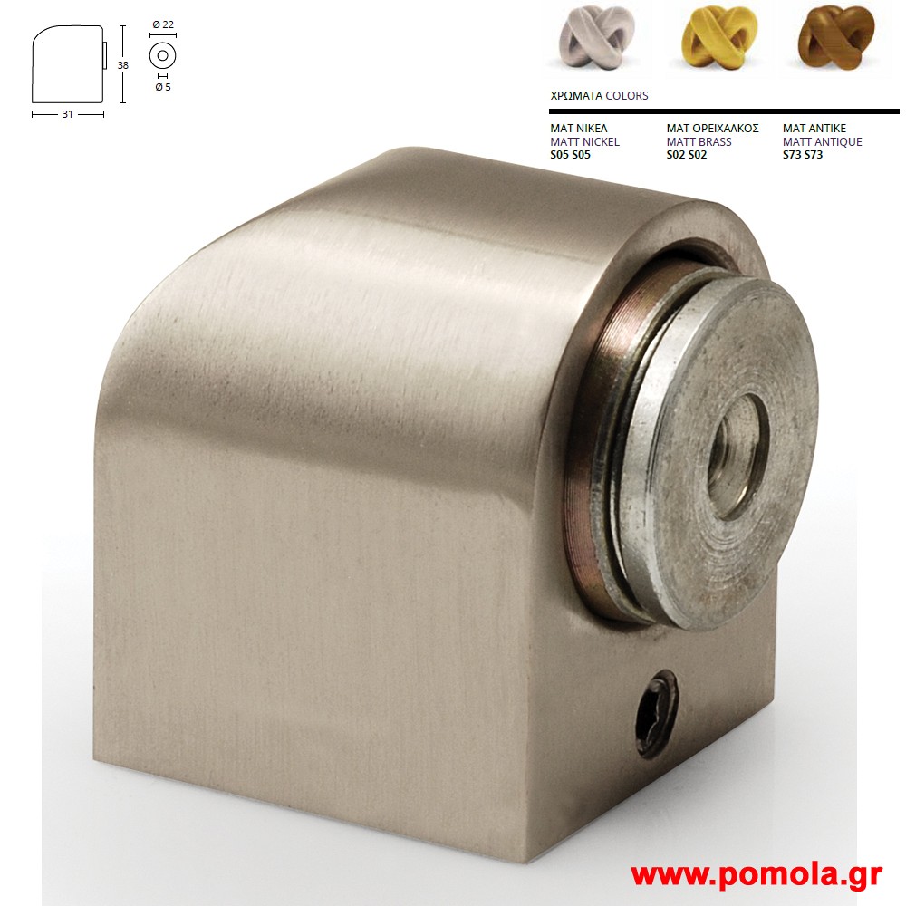 304 Στοπ πορτας μαγνητικο