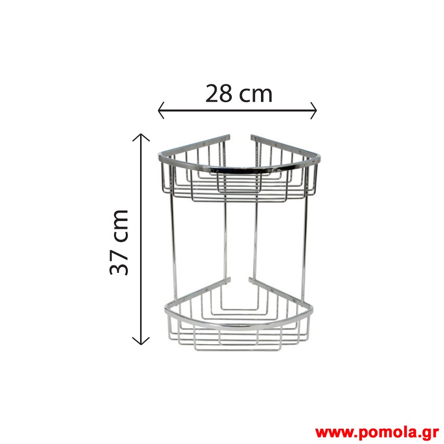 119 Ραφιερα Μπανιου αλουμινιου sprts
