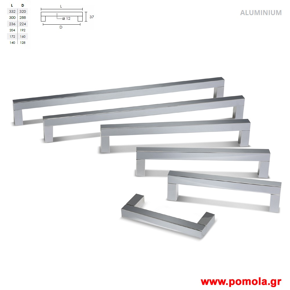 1225 Λαβη επιπλου κ ντουλαπιων cnst