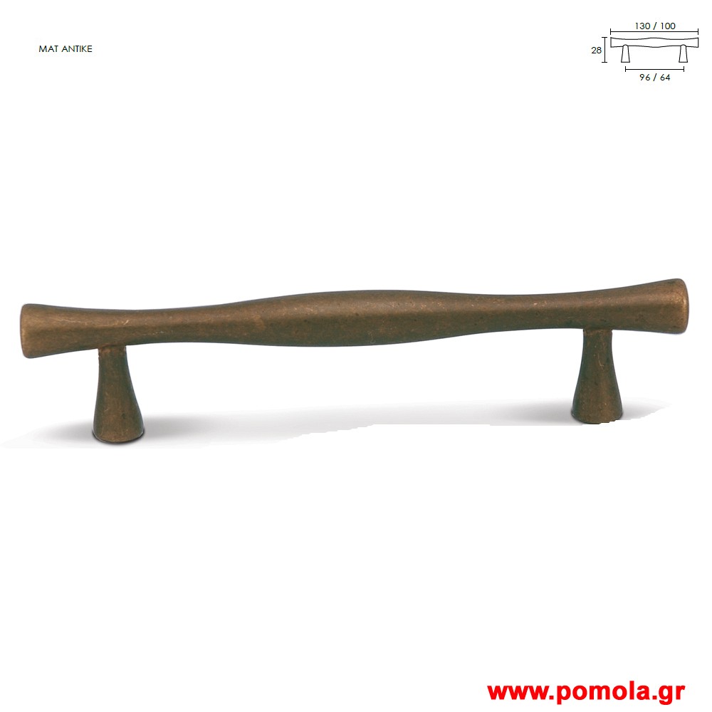 1256 Λαβη επιπλου κ ντουλαπιων cnst