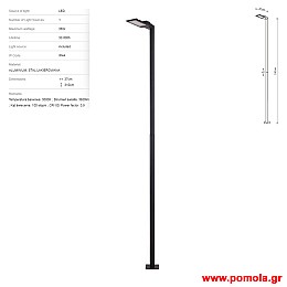 380 Φωτιστικο εξωτερικου χωρου nwdr