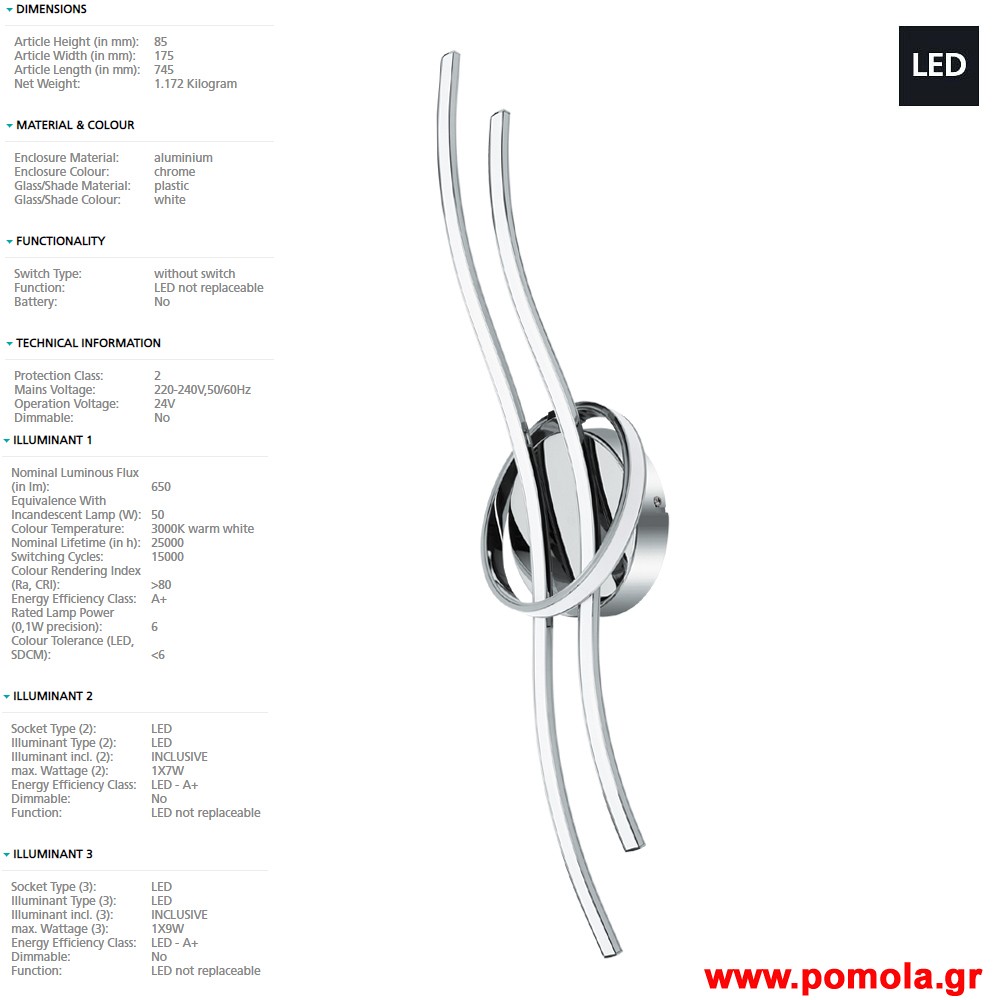 415 Φωτιστικο gl