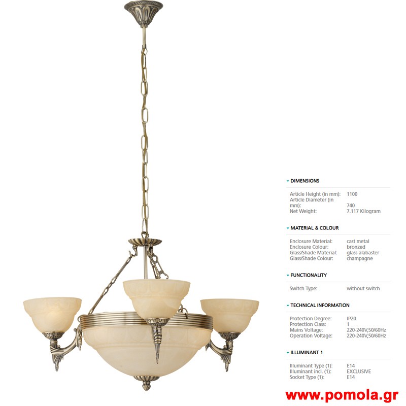 664 Φωτιστικο gl