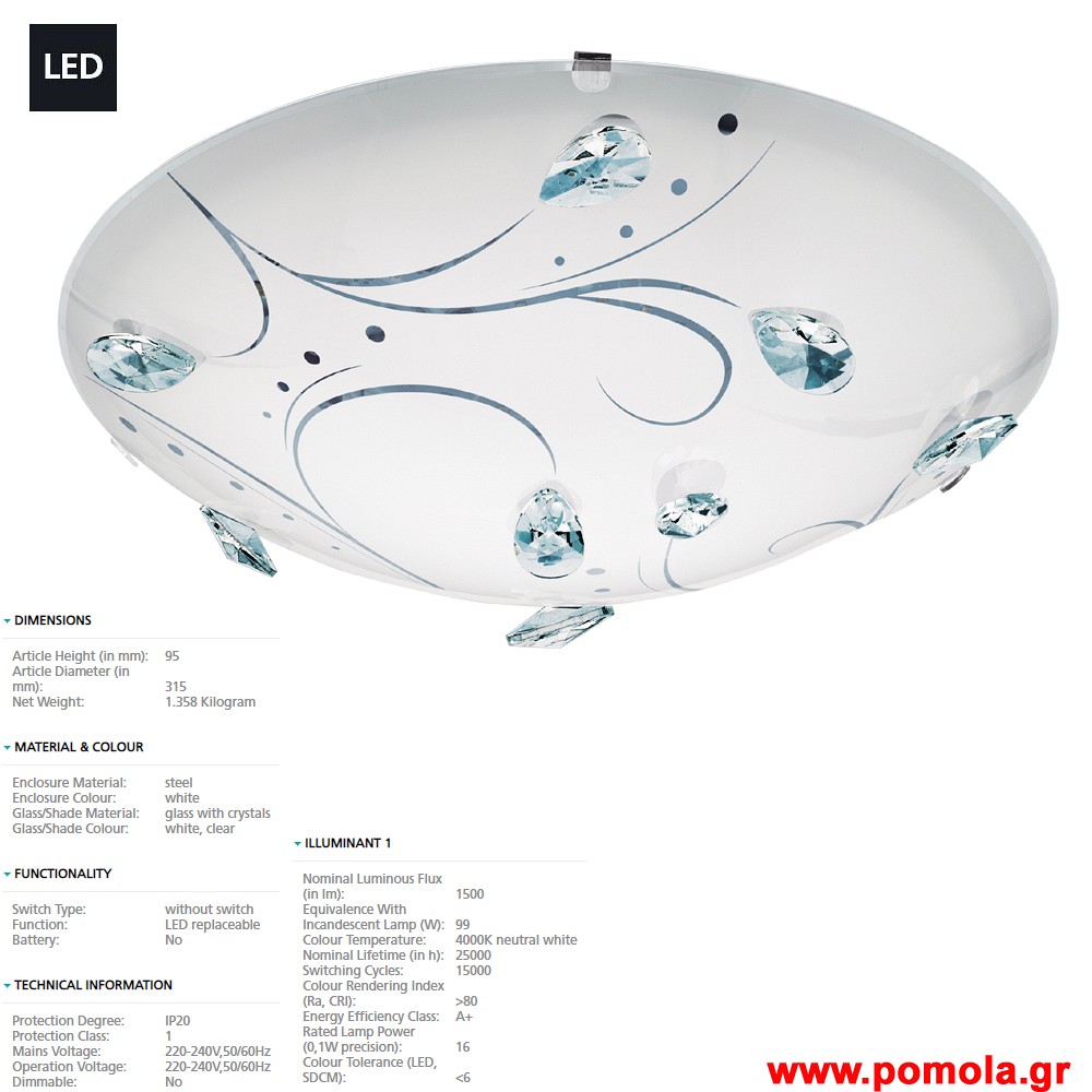 1108 Φωτιστικο gl