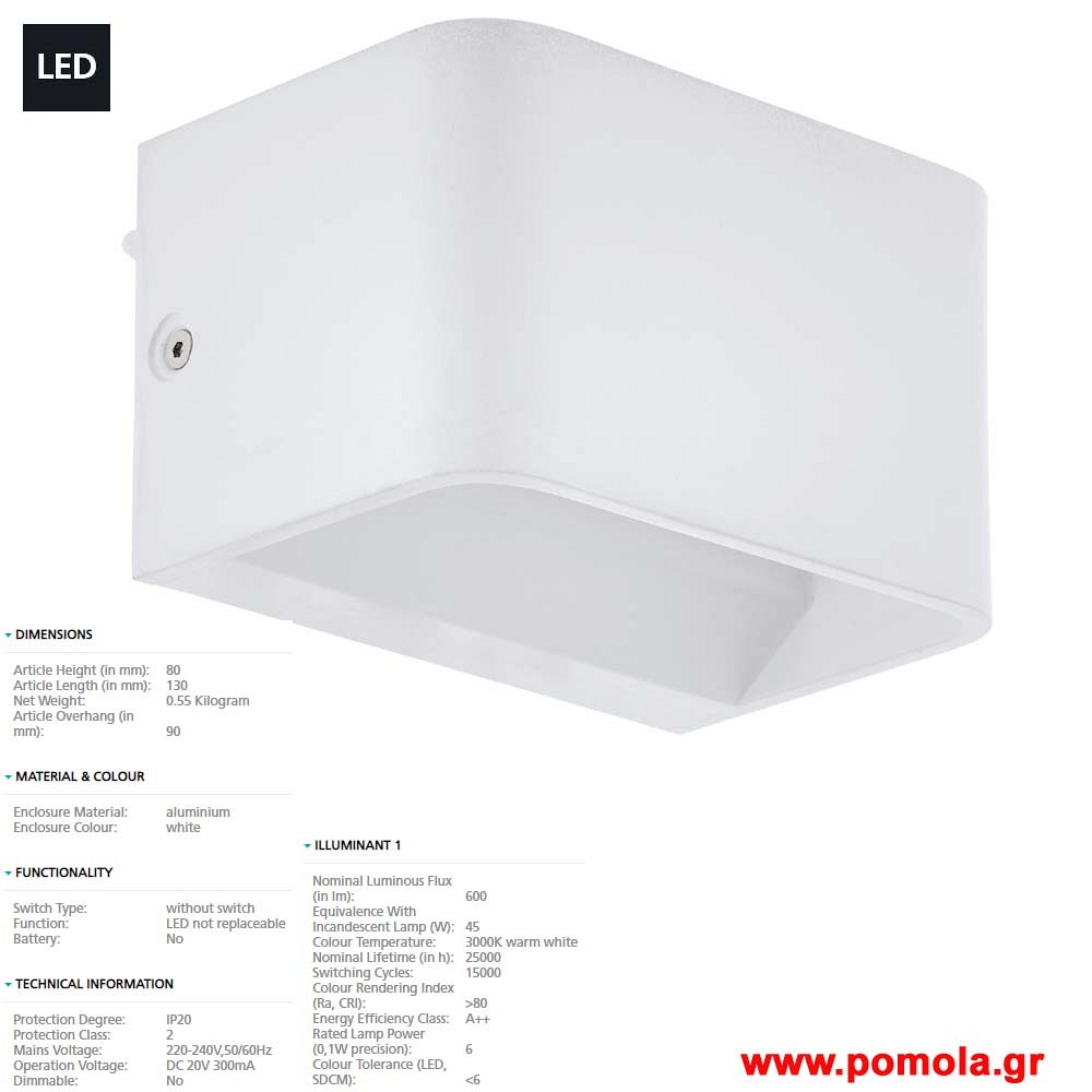 1239 Φωτιστικο gl