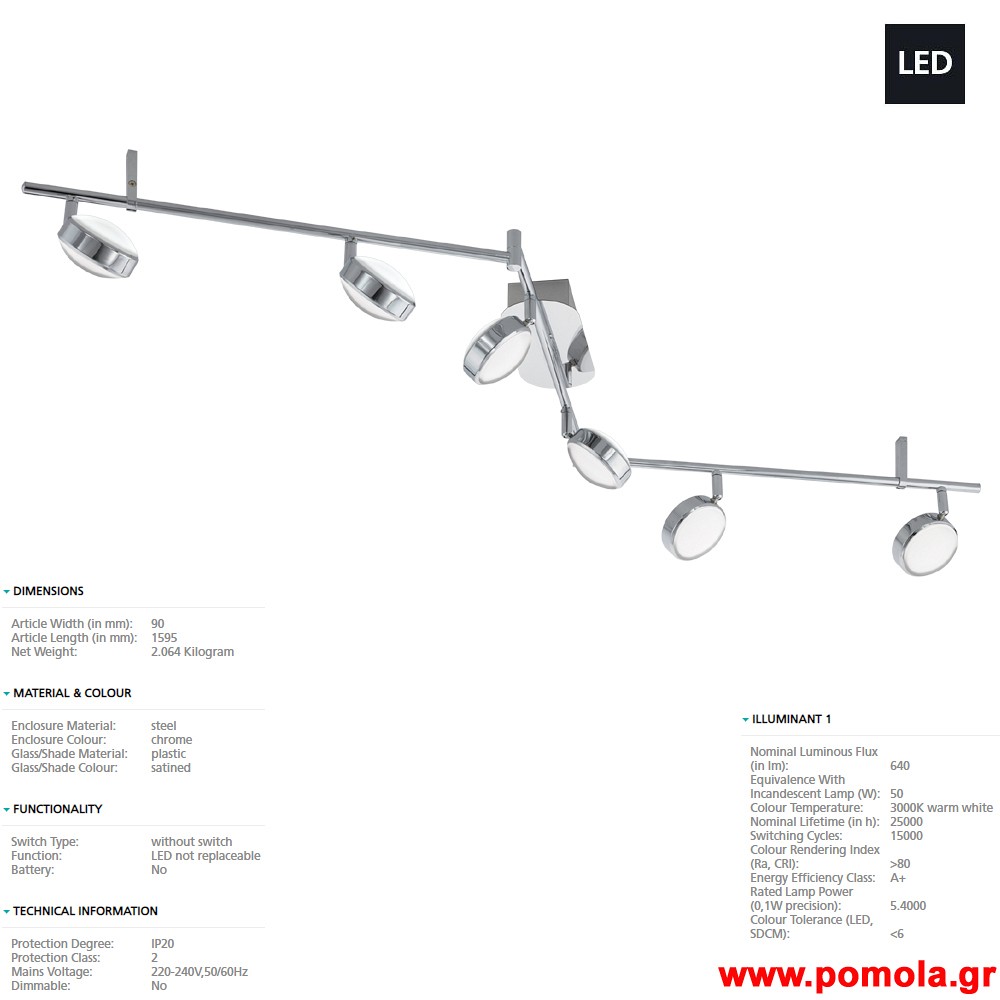 1450 Φωτιστικο gl