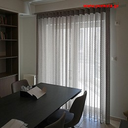 730 Κουρτινα με ραφη wave