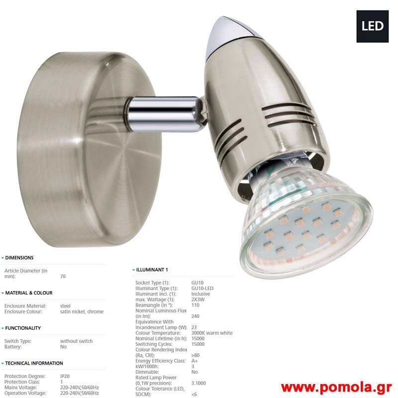 1561 Φωτιστικο gl