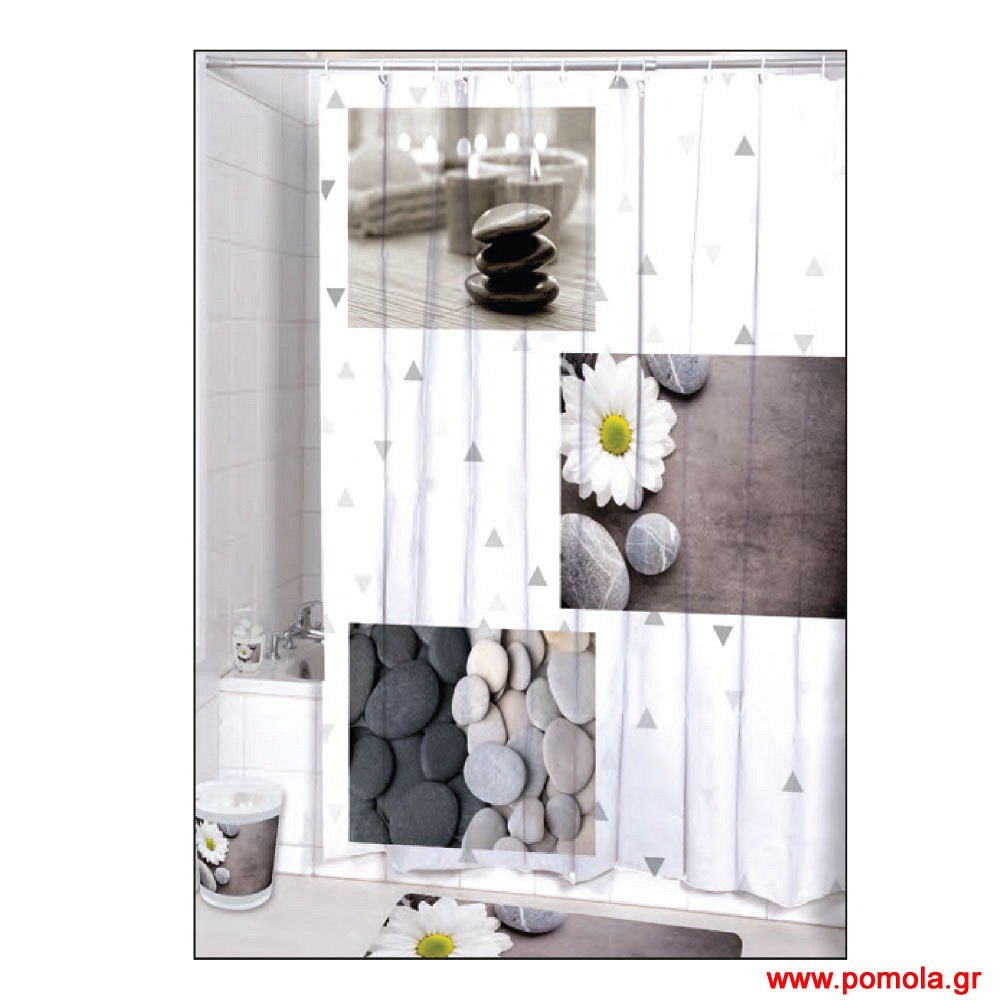 838 Κουρτίνα μπάνιου