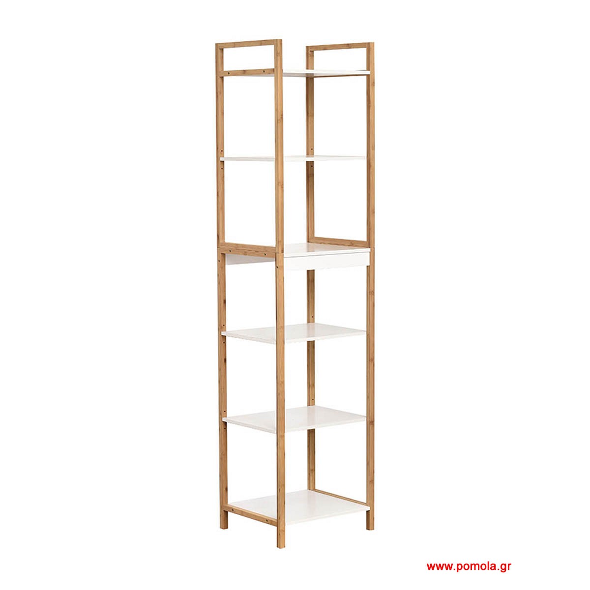 Έπιπλο Bamboo με 6 Ράφια Mdf