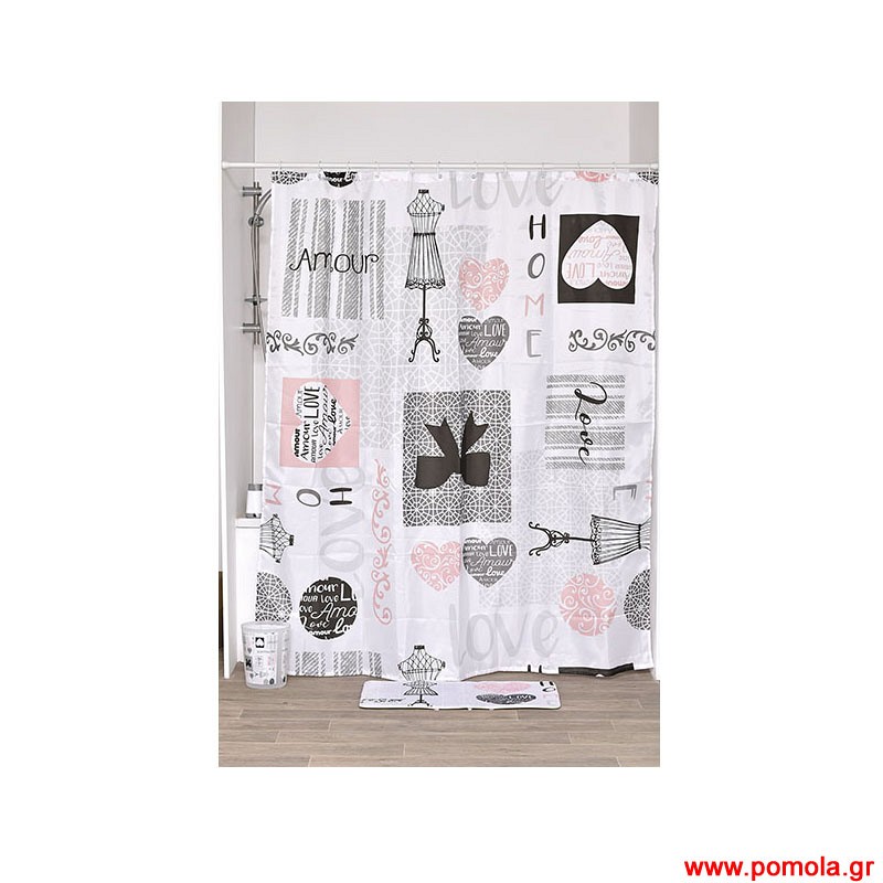 829 Κουρτίνα μπάνιου