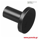 003 Αγγιστρο μαυρο ματ lkks