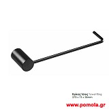 011 Κρικος ισιος μαυρο ματ lkks