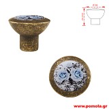 918 c Πομολάκι Ρουστίκ αντικέ μπρονζέ κλασικό