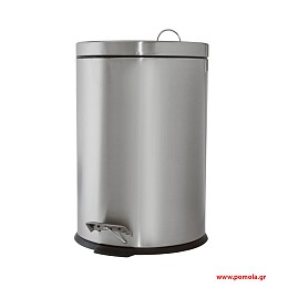 068 Κάδος πεντάλ ινοξ ματ 20lt