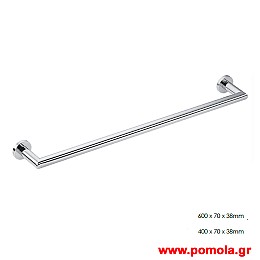 004 Πετσετοκρεμαστρα με ροζετα μικρη lkks