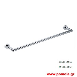 005 Πετσετοκρεμαστρα με ροζετα μεσαια lkks