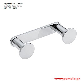 015 Αγγιστρο διπλο χρωμιο lkks