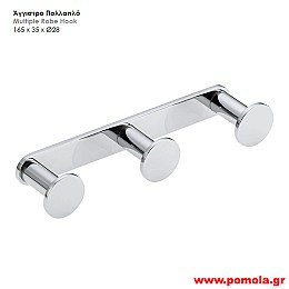 016 Αγγιστρο τριπλο χρωμιο lkks