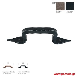 002 Λαβη εξωπορτας Σφυριλατη ΙΤΑΛΙΑΣ frgt