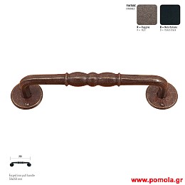 003 Λαβη εξωπορτας Σφυριλατη ΙΤΑΛΙΑΣ frgt