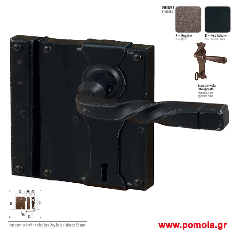 156 Κλειδαριες Εξωτερικες Σφυριλατες ΙΤΑΛΙΑΣ frgt