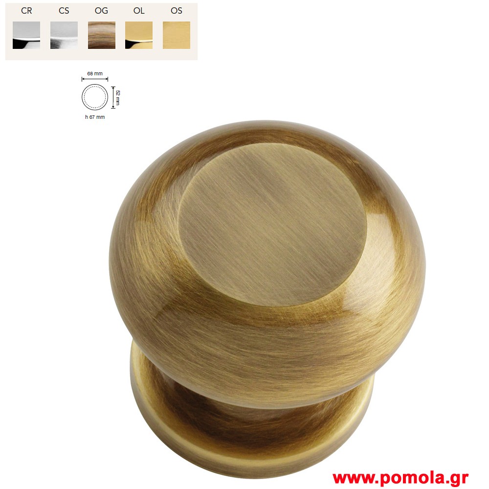 042 Πομολα Εξωπορτας ΙΤΑΛΙΑΣ με παραγγελια